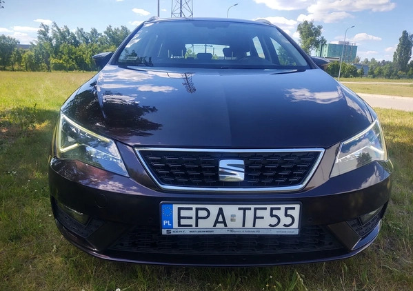 Seat Leon cena 42900 przebieg: 185650, rok produkcji 2018 z Pabianice małe 254